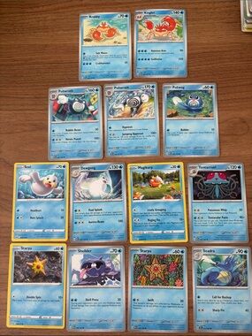 🌊 Classic Water Pokémon Lot | Poliwrath Kingler Seel Dewgong Magikarp ✨5/$25